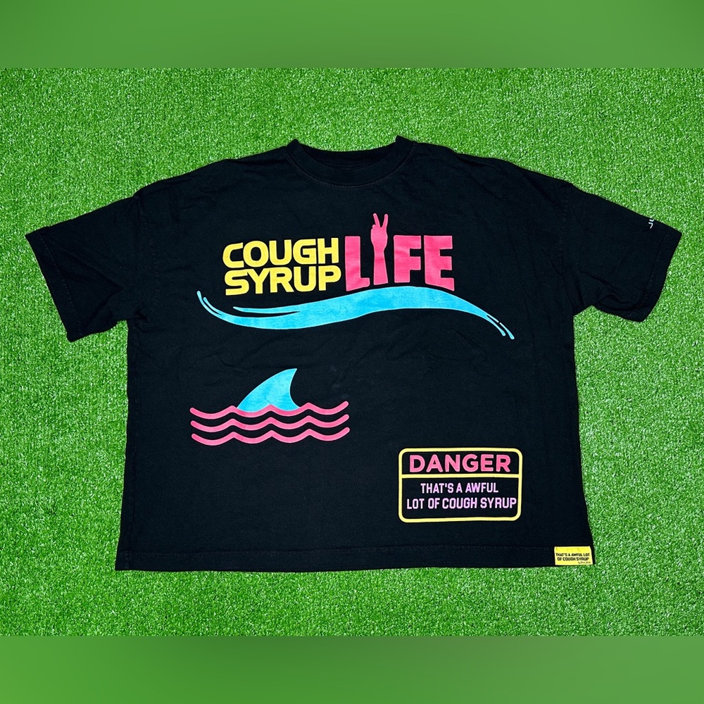 Desto Dubb Boxy Shirt Size M Cough Syrup Life That’s A Awful Lot Of Cough Syrup